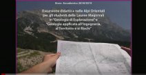 Escursione didattica Alpi Orientali 2018-19