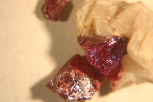 Cinnabar crystals (MUST, Sapienza Università di Roma)