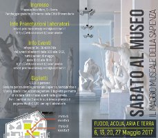 Sabato al Museo 2017. Il Maggio museale della Sapienza