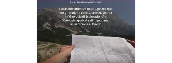 Escursione didattica nelle Alpi Orientali - Anno Accademico 2018-19