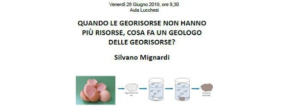Seminario del dott. Silvano Mignardi