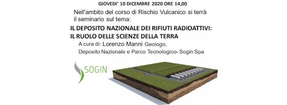 Il dott. Lorenzo Manni terrà un seminario Giovedì 10 dicembre, alle ore 14.00, nell'ambito del corso di Rischio Vulcanico.