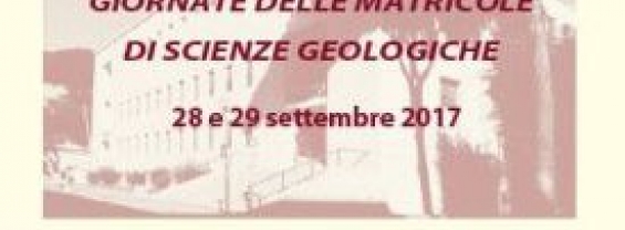 Giornate delle matricole  - Scienze Geologiche. In programma il 28 e 29 settembre 2017